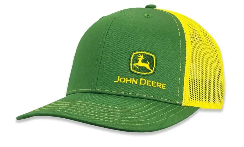 Gorra verde John Deere logo pequeño - 2