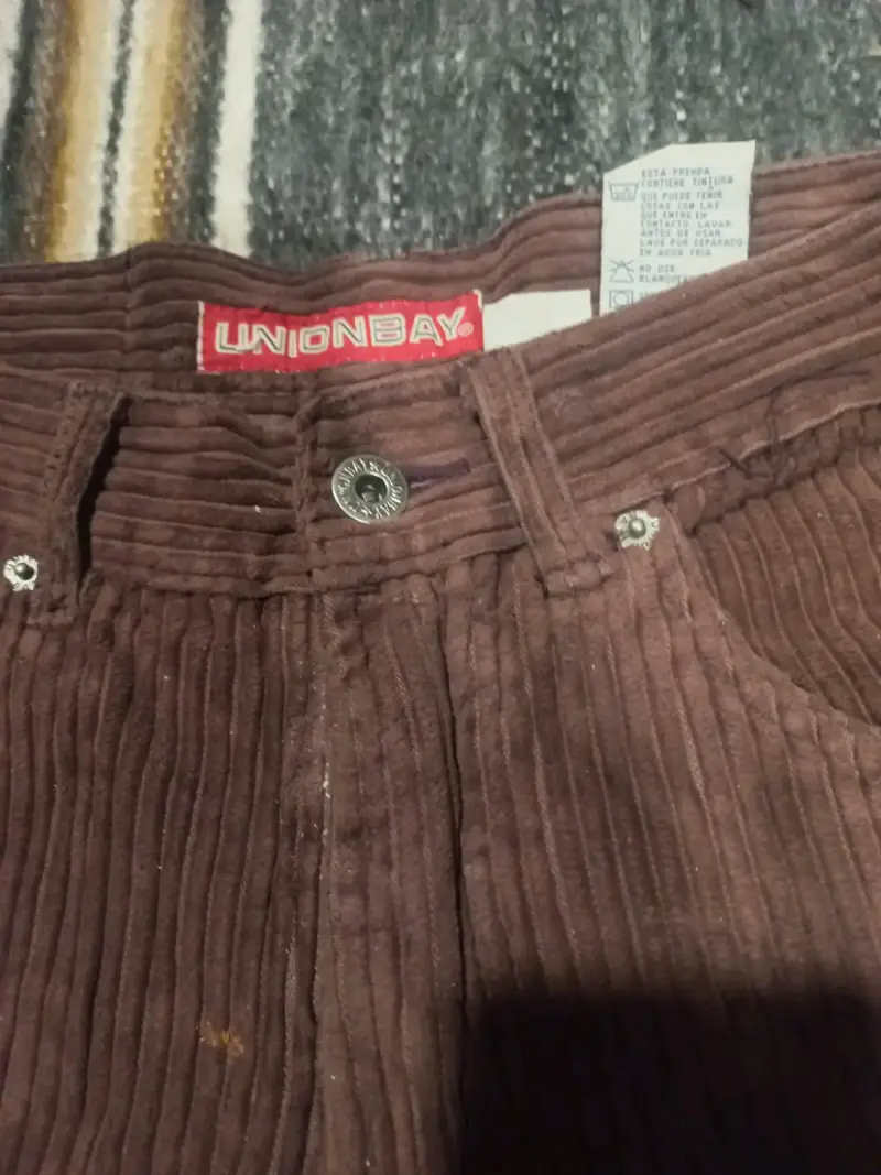 Pantalones de pana marrones Unionbay - 1