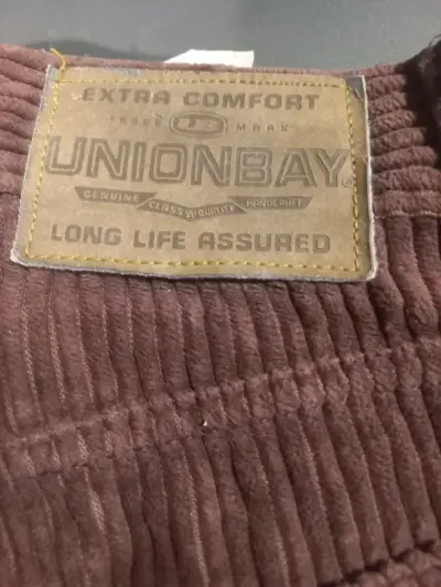 Pantalones de pana marrones Unionbay - miniatura 6