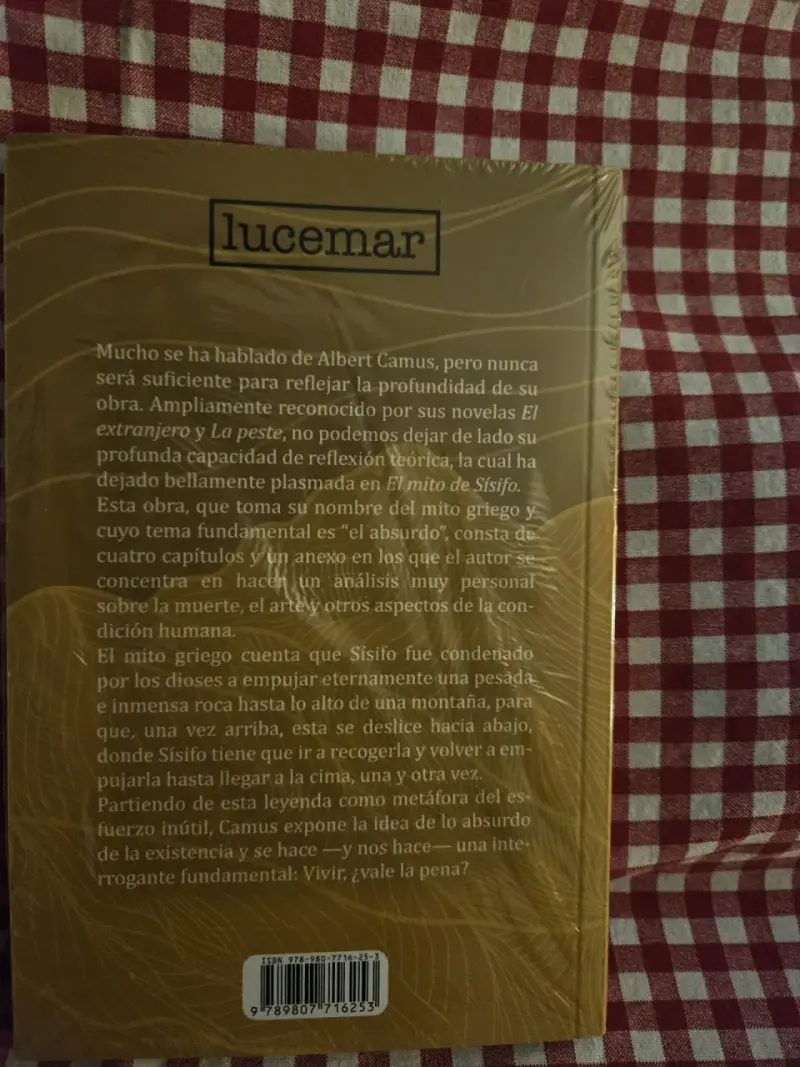 Libro El mito de Sísifo - 2