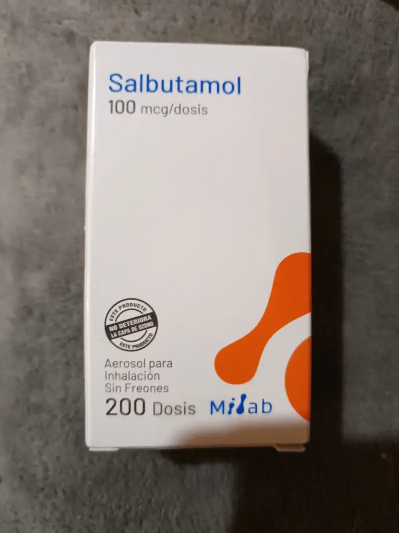 Inhalador Salbutamol 200 dosis