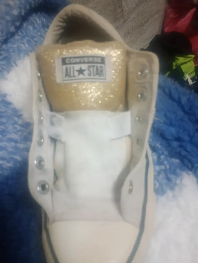 Zapatilla Converse All Star dorada - 1