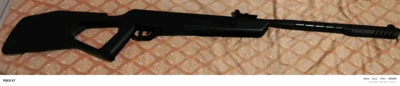 Rifle nitro piston benjamin ironhides 1100fps - 3