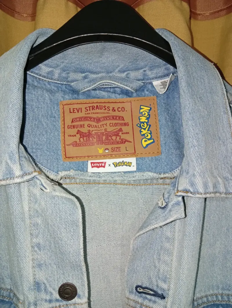 Chaqueta de mezclilla Pokémon original - 3