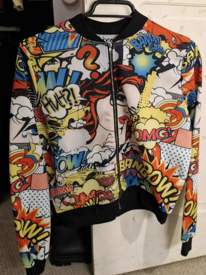 Chaqueta bomber de COMIC | Delgada | Talla M - 2