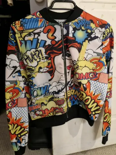 Chaqueta bomber de COMIC | Delgada | Talla M - miniatura 2