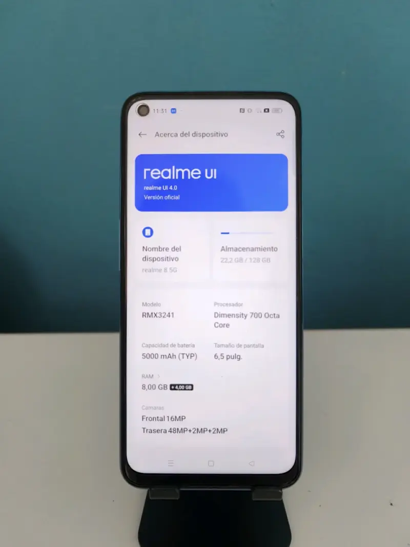 Celular realme 8 5g liberado - 2