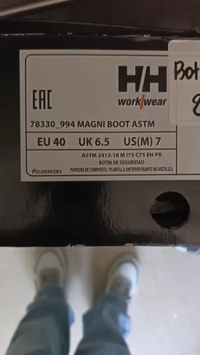 Botas negras Helly Tech - miniatura 2