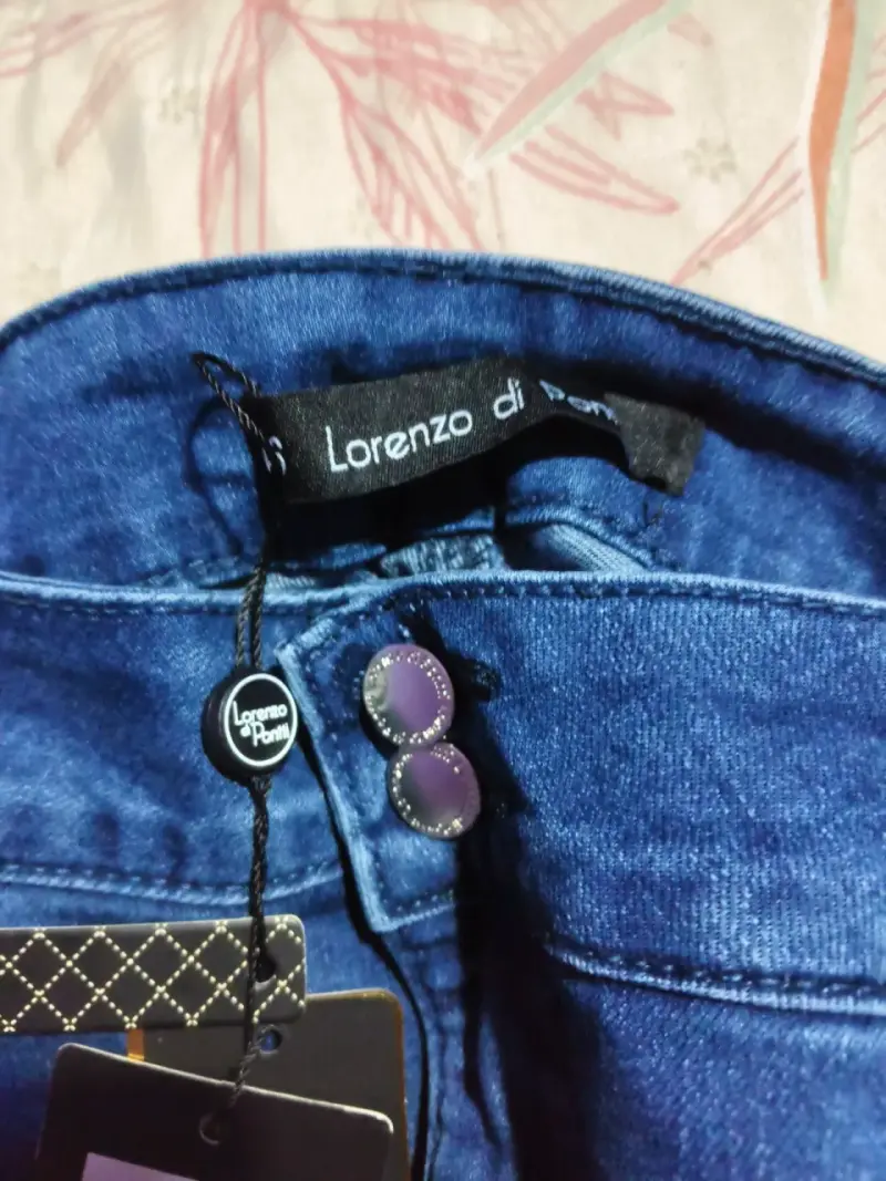 Jeans skinny azul talla 46 - 3