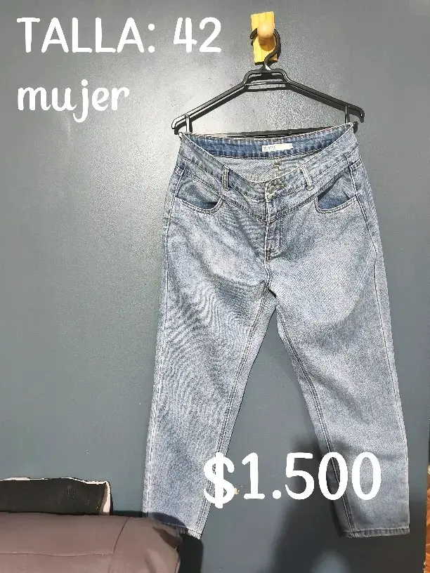 Pantalón cargo negro talla 40 - 4