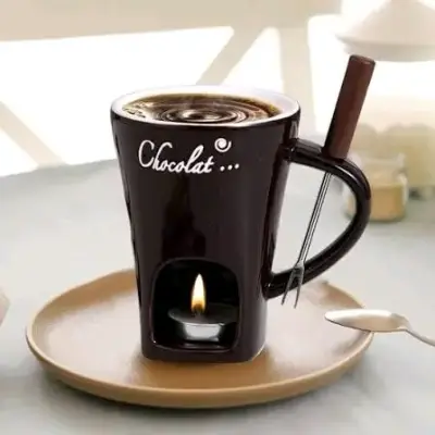 Tazón fondue de chocolate - miniatura 1