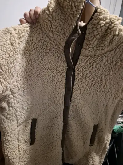 Chaqueta polar beige - miniatura 1