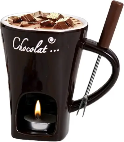 Tazón fondue de chocolate - miniatura 4