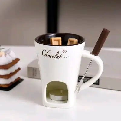Tazón fondue de chocolate - miniatura 5
