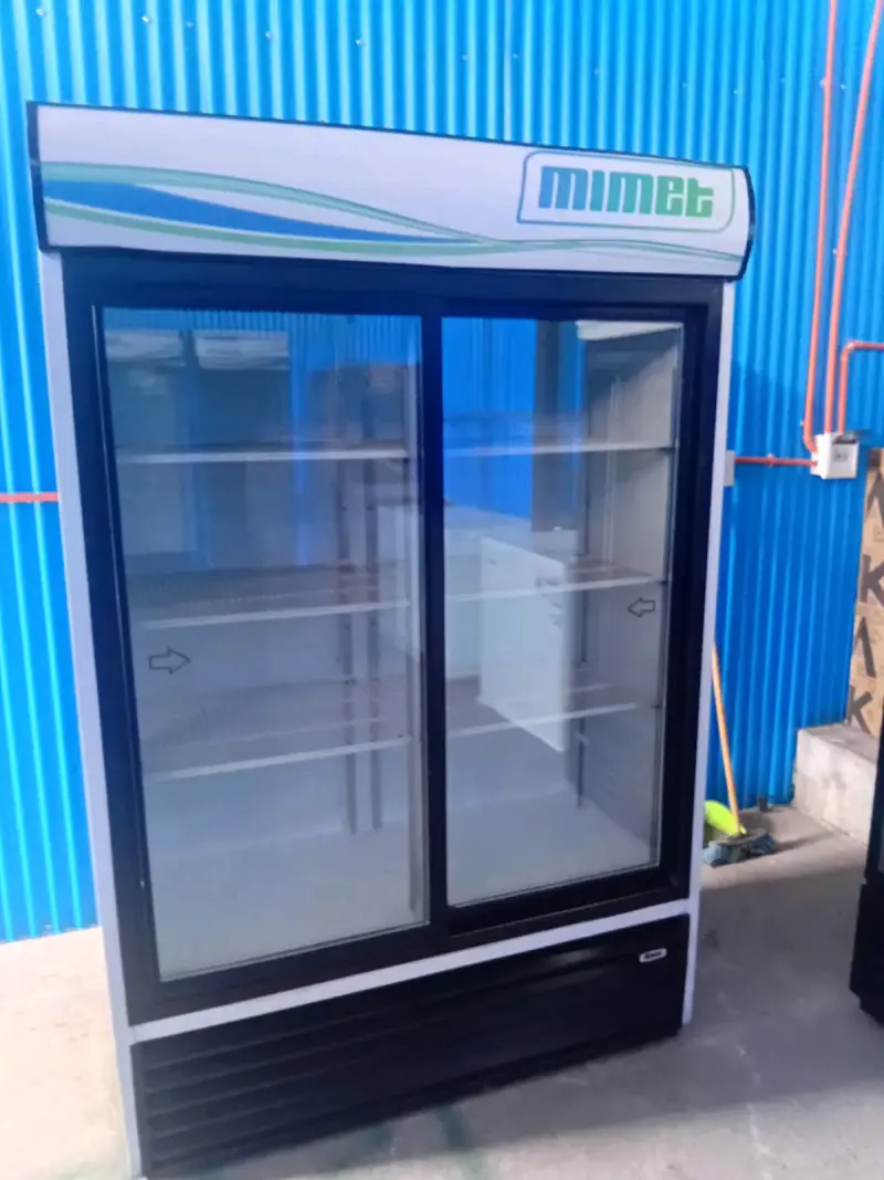 Refrigeradores vitrinas Mimet negros - 3