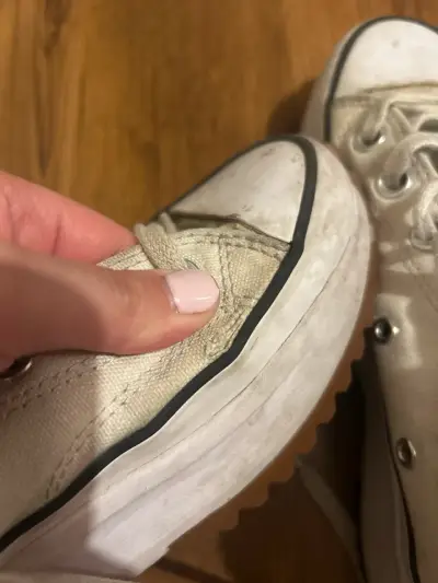 Zapatillas Converse blancas plataforma - miniatura 3