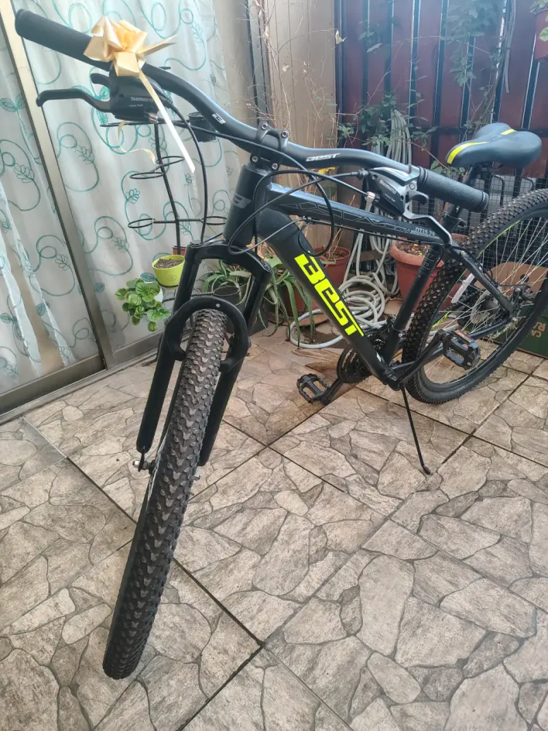 Bicicleta de montaña Best negra - 1