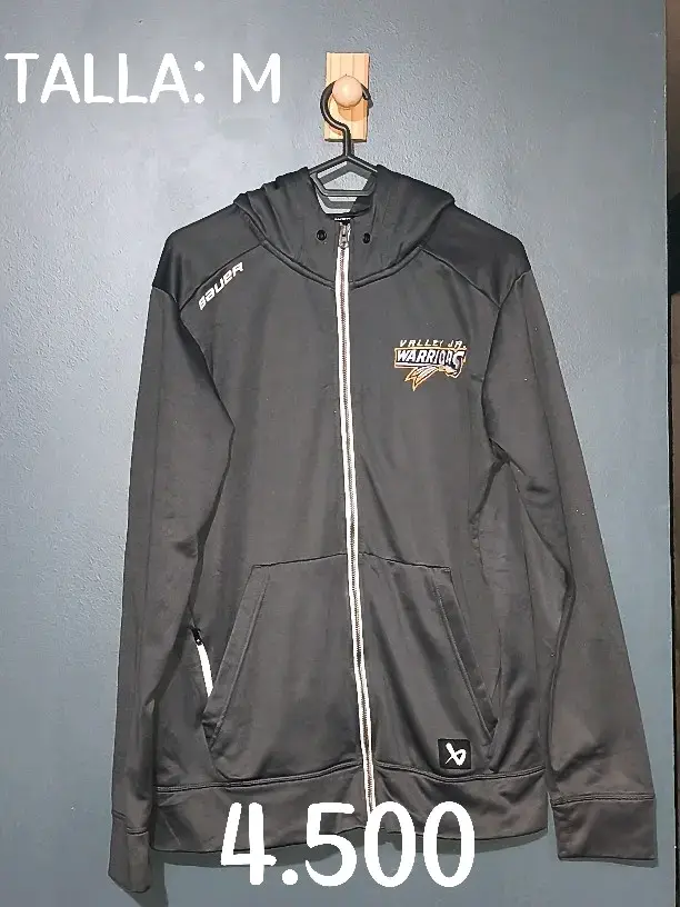 Polerón burdeos con capucha XL - 4