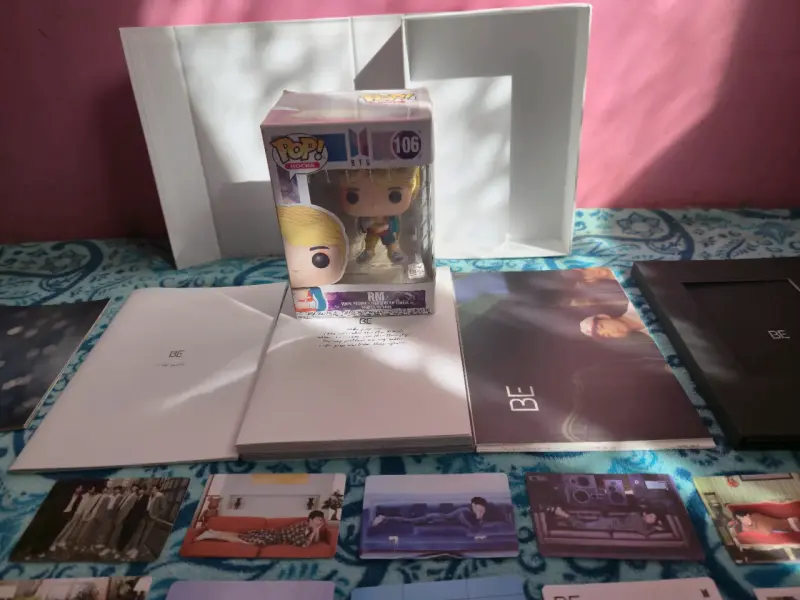 Figura Funko Pop RM BTS + Album BE - 2