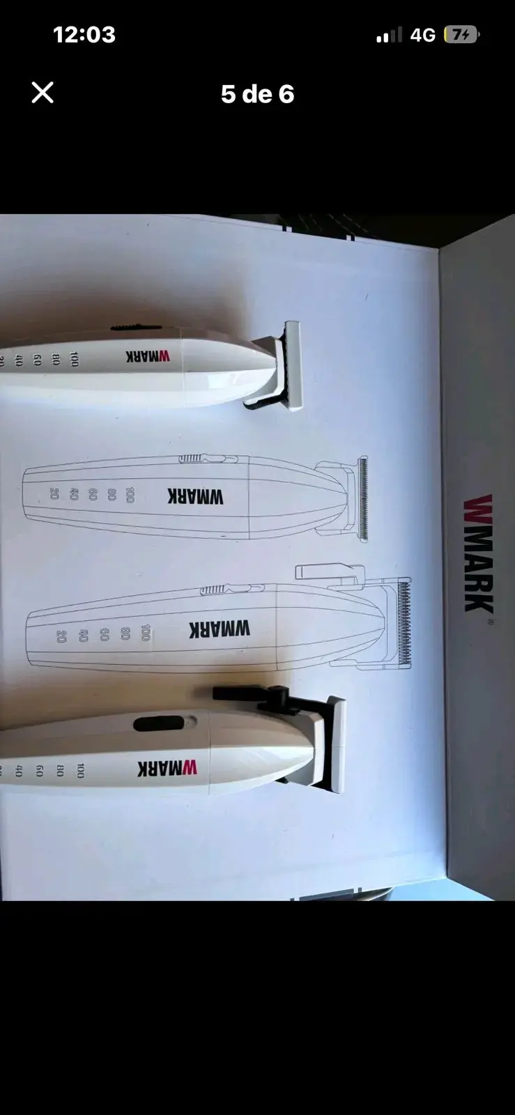 Máquina cortapelo WMARK - 2