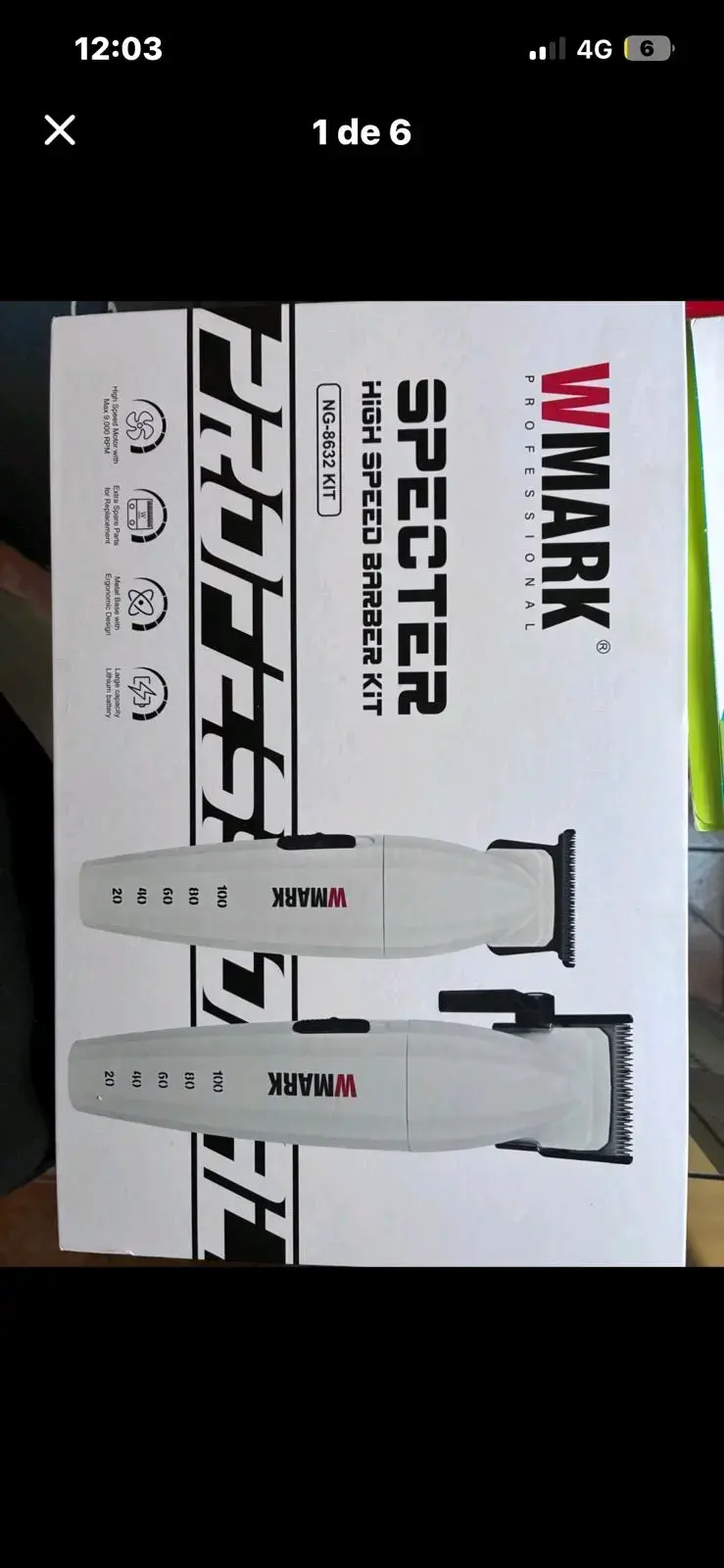 Máquina cortapelo WMARK - 5