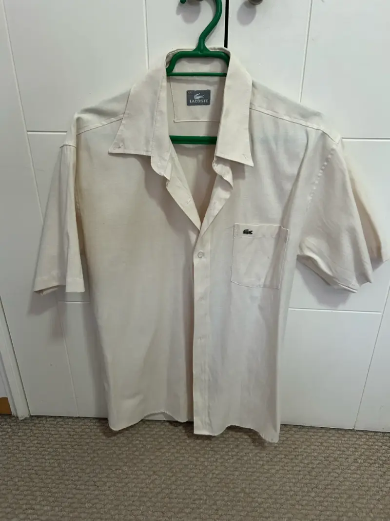 Camisa blanca Lacoste clásica - 1