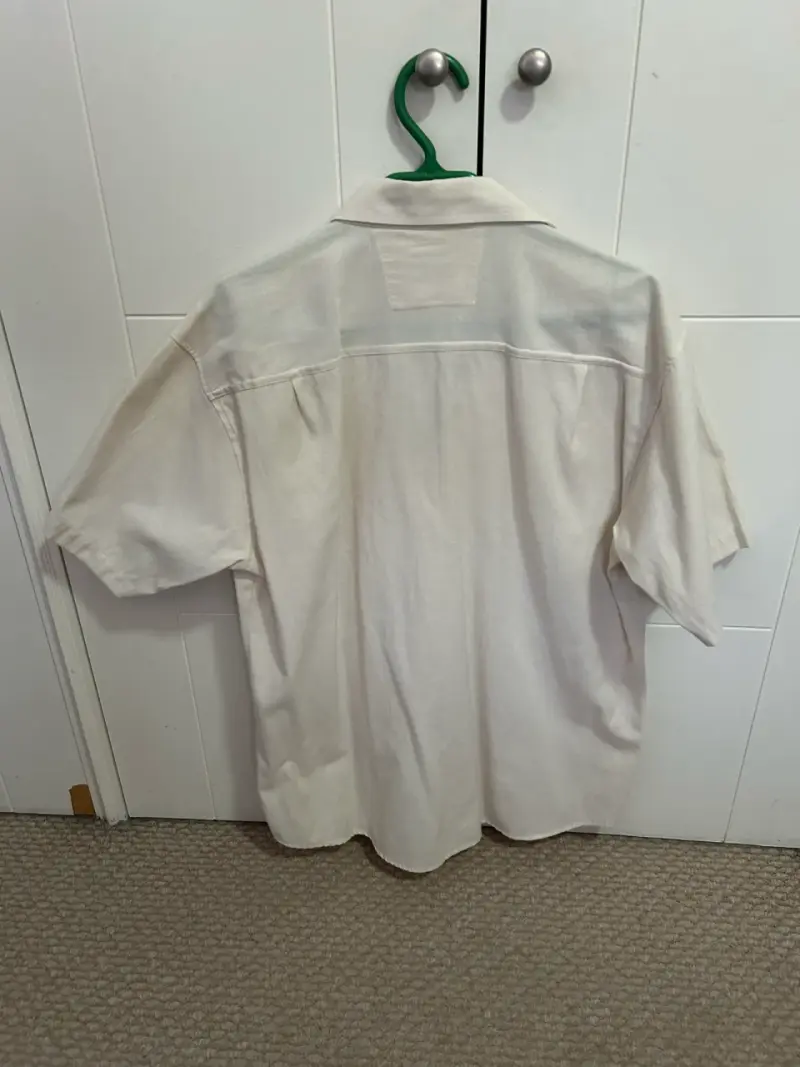 Camisa blanca Lacoste clásica - 3