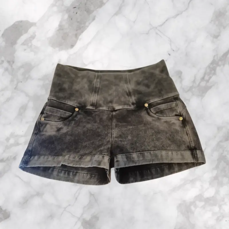 Shorts de mezclilla oscuros - 3