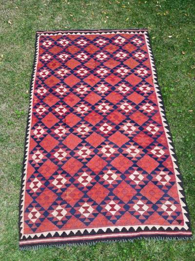 Alfombra kilim de colores - miniatura 1