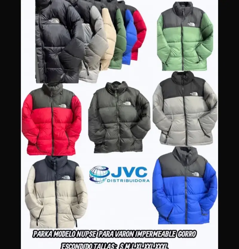 Parka impermeable modelo Nuptse
