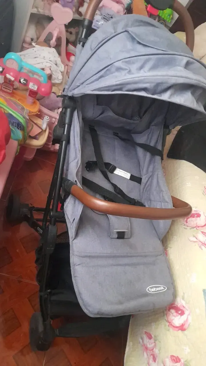 Coche de bebé bebesit gris - 6