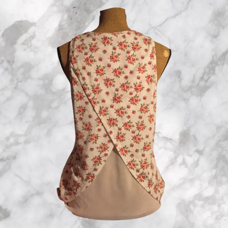 Blusa sin mangas floral - 3