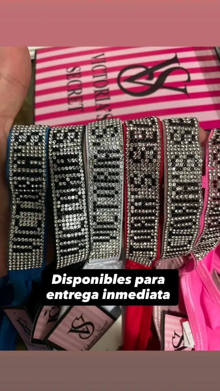 Conjunto ropa interior brillante VS - 3
