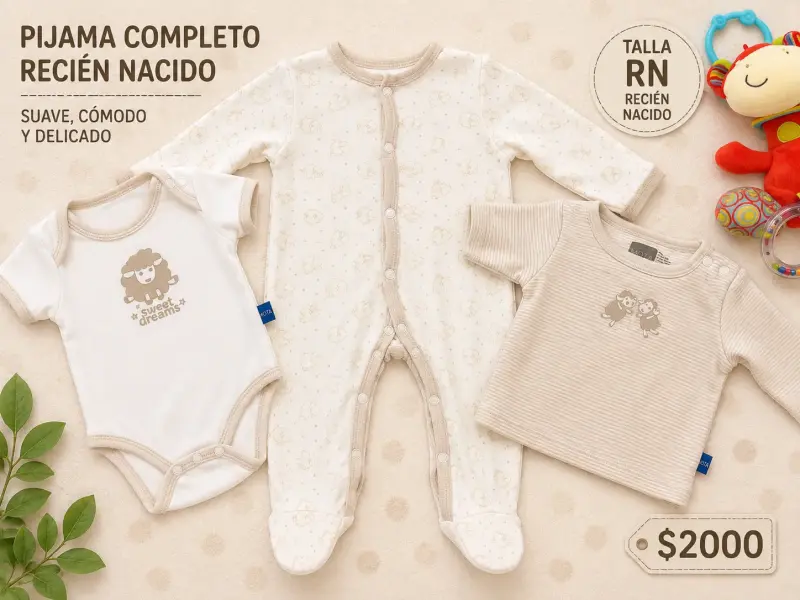 Pijama completo recién nacido