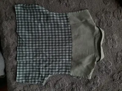 Blusa de cuadros verdes - miniatura 2