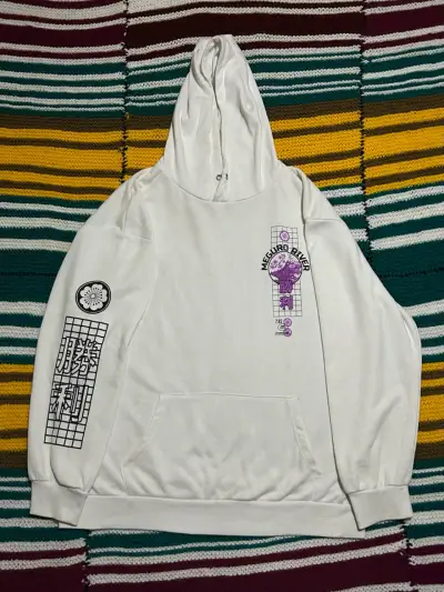 Polerón blanco con estampado - miniatura 1
