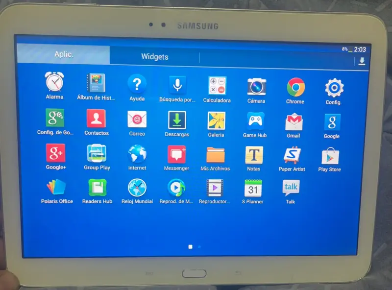 Tableta Samsung usada - 3