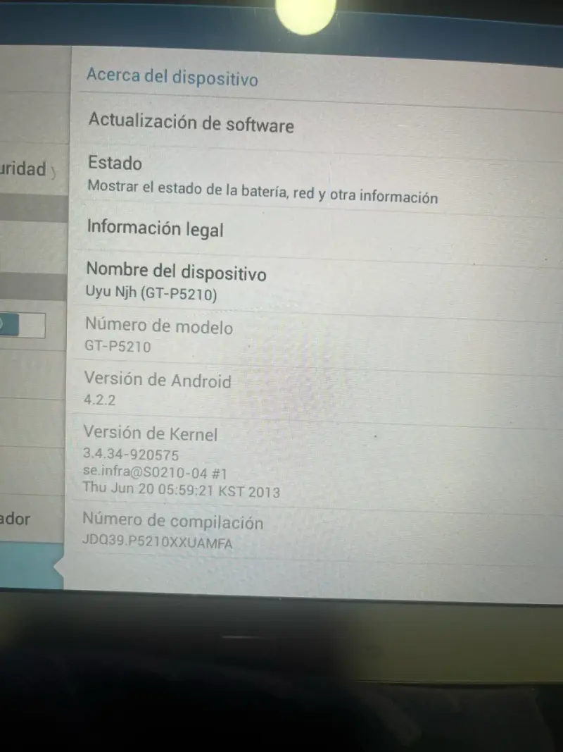 Tableta Samsung usada - 4