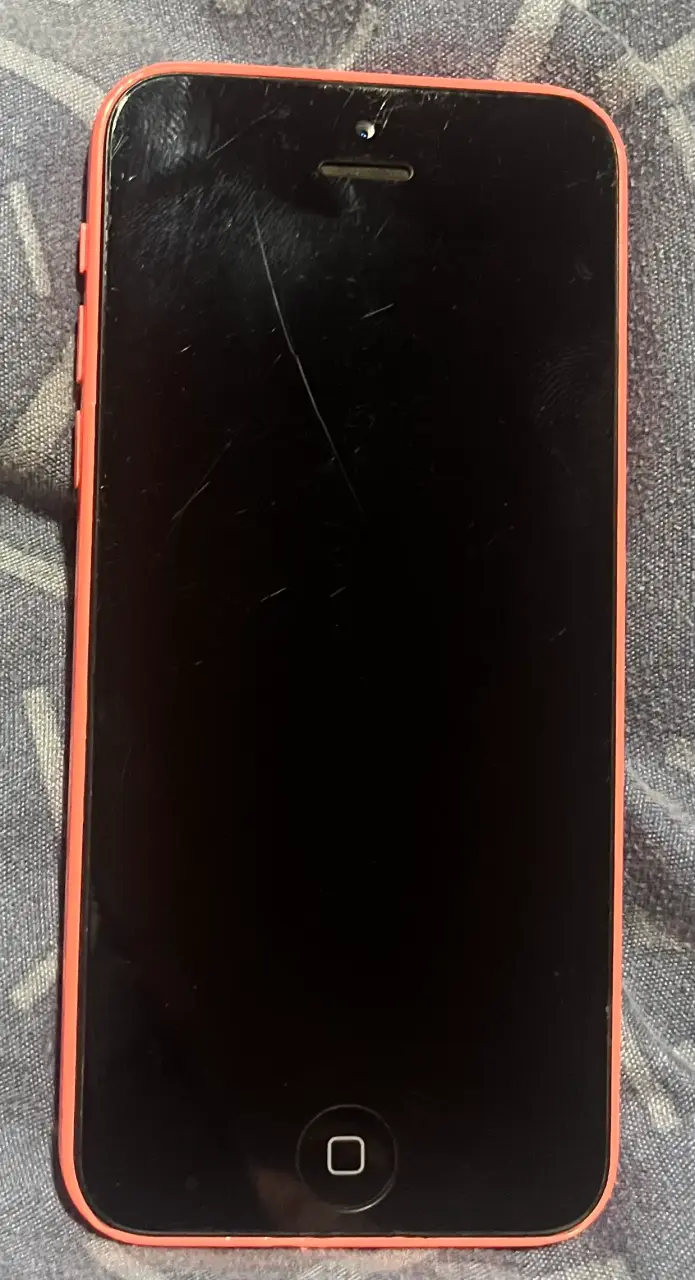 iPhone 5c rosa sin batería interna - 1