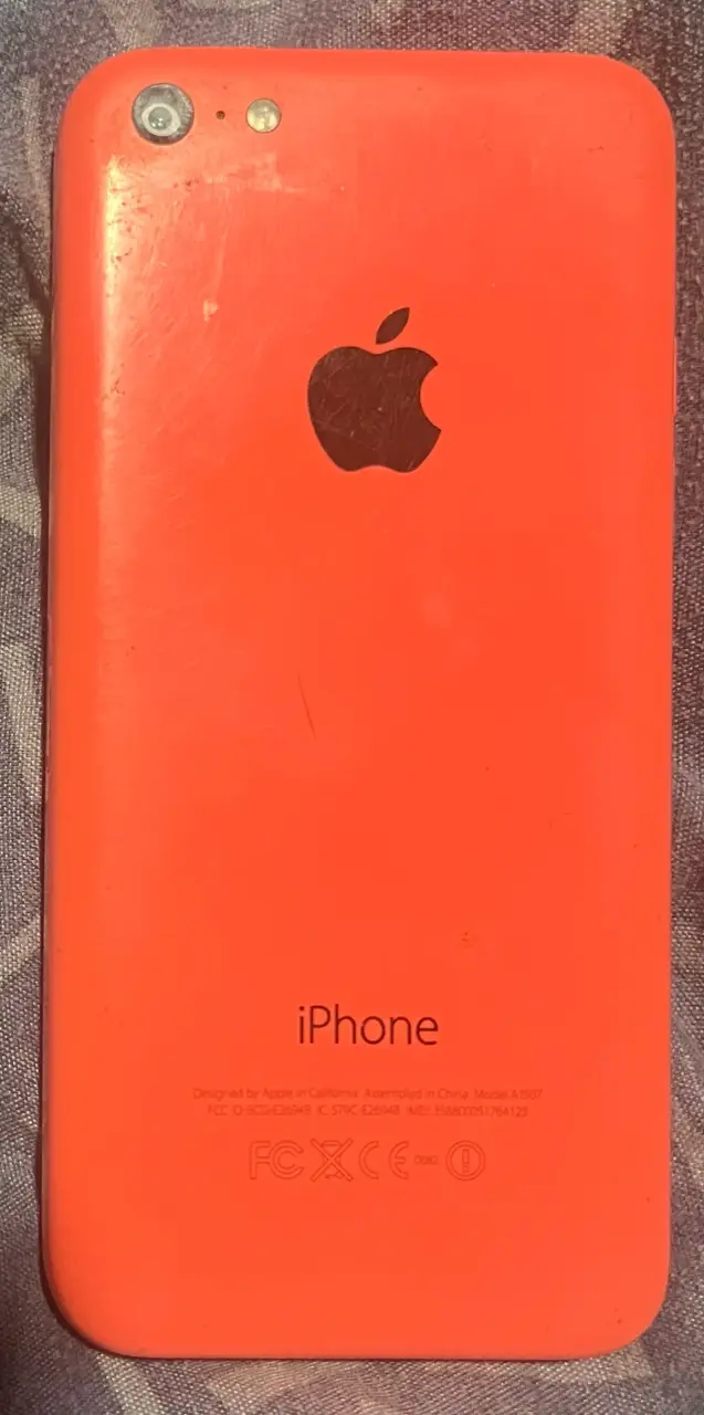 iPhone 5c rosa sin batería interna - 2
