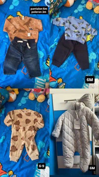 Conjunto ropa bebé variadas tallas - miniatura 1