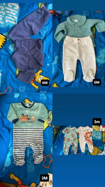 Conjunto ropa bebé variadas tallas - miniatura 2