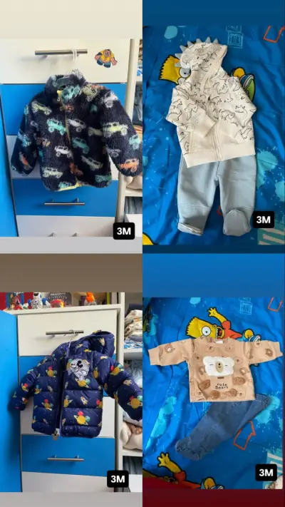 Conjunto ropa bebé variadas tallas - miniatura 4