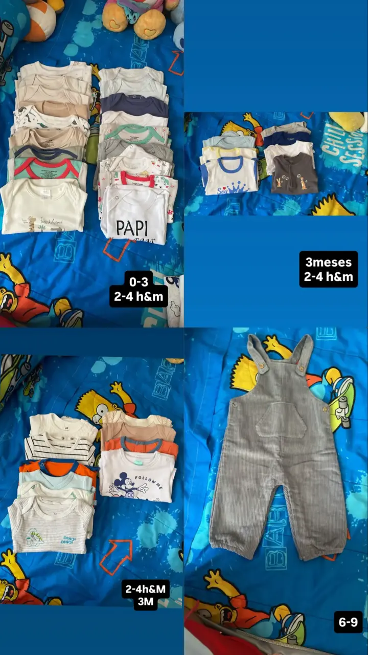 Conjunto ropa bebé variadas tallas - 5