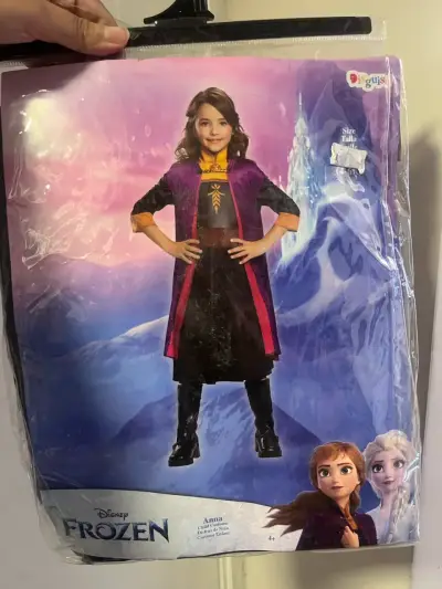 Disfraz de Anna para niña - miniatura 1