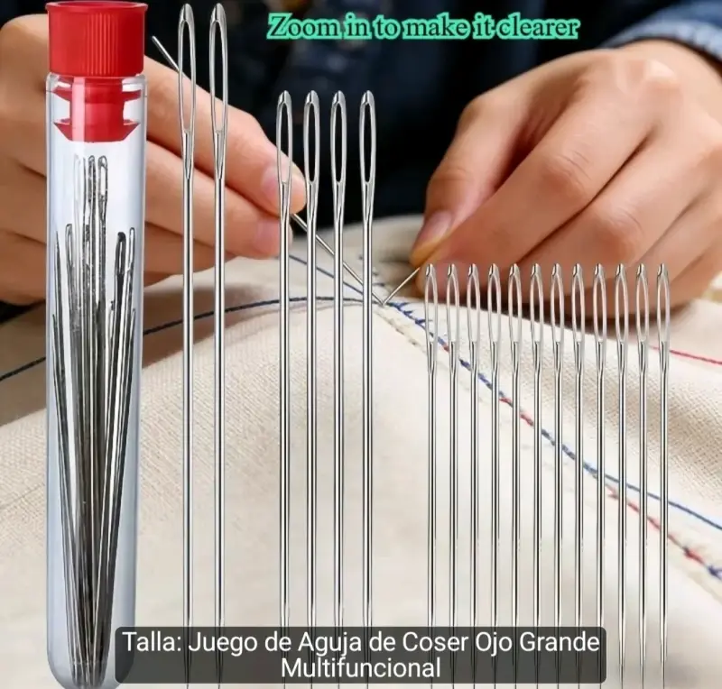 Juego de agujas de coser