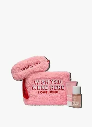 Neceser rosado con cremas Pink - 5