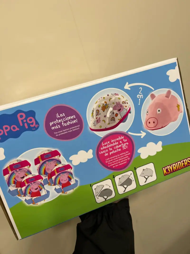 Casco 2 en 1 Peppa Pig - 2