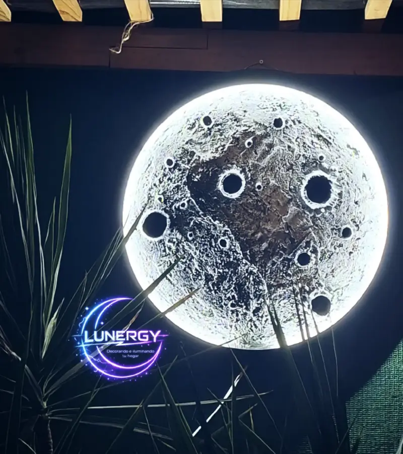 Lámpara LED forma de Luna - 3