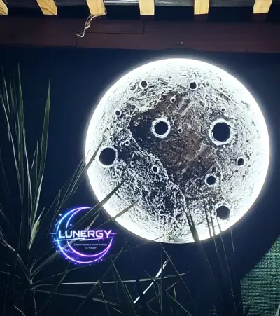 Lámpara LED forma de Luna - miniatura 3